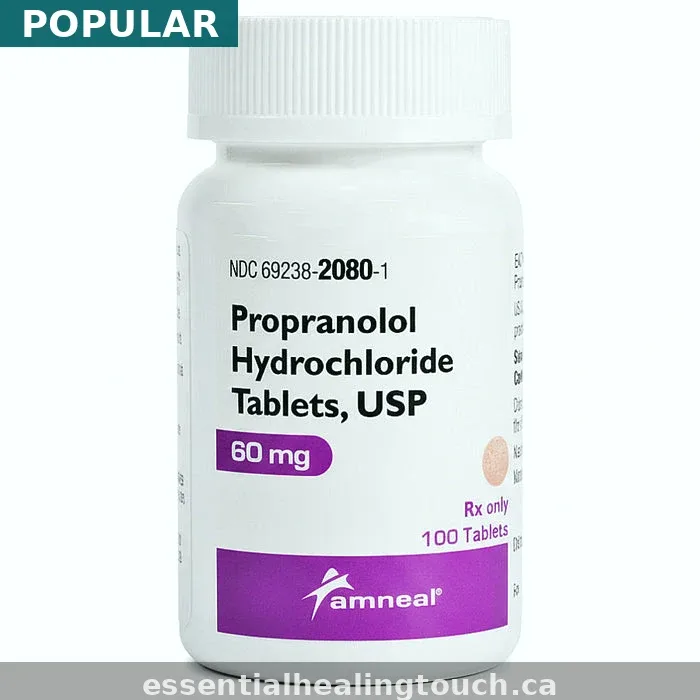 Generic Propranolol (Propranolol) — A Complete Guide for Patients in Canada