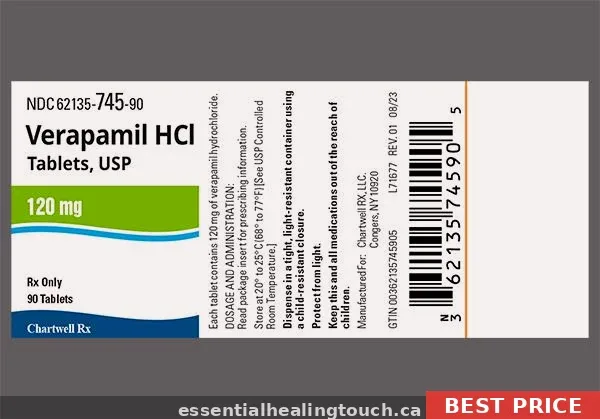 Order Verapamil (Verapamil) 240mg | Canada Nationwide Delivery From $0.50