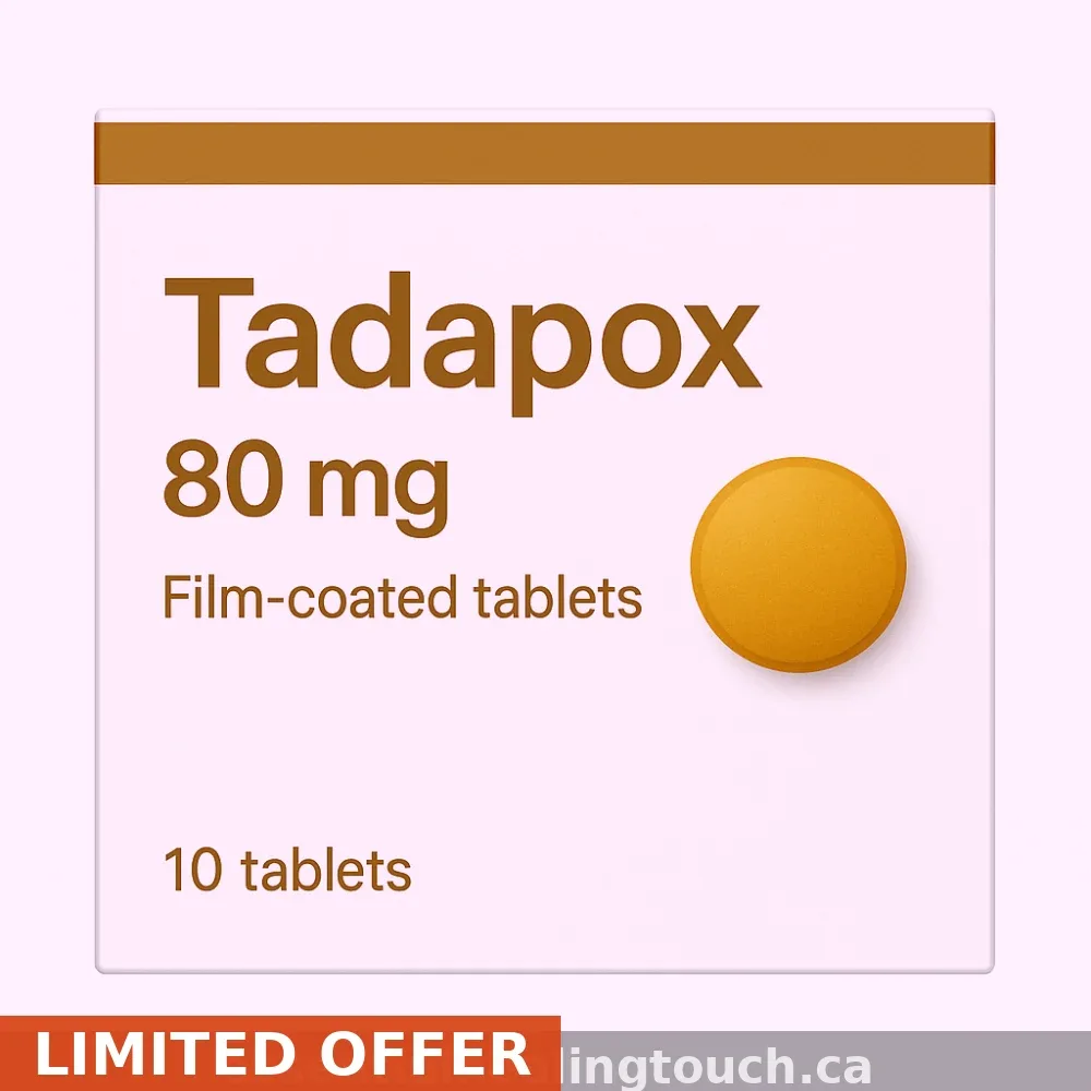 Buy Tadapox 20/60mg Online — Tadalafil From $1.74