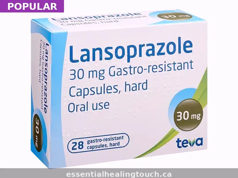 30mg Lansoprazole Tablets in Canada — Generic Lansoprazole for Acid Reflux, Heartburn, GERD